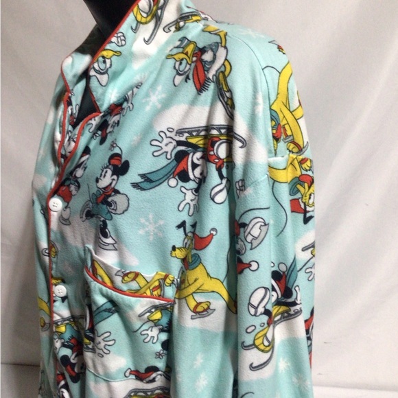 Disney 100 Pajama Top - Red, Yellow, Blue, White - Picture 3 of 9